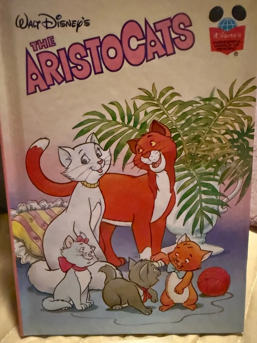 Walt DisneyThe Aristocats Cat Poster -“RARE COPY” - Wonderful World of Reading